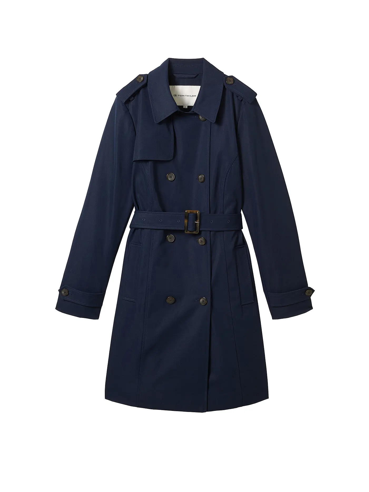 TOM TAILOR | Trenchcoat | dunkelblau